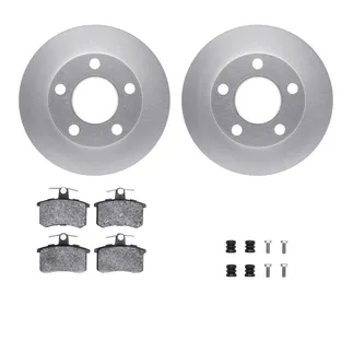 R1 Concepts WDWH1-74005 Brake Rotor- Carbon Coated W/ Ceramic Pads & Hdw